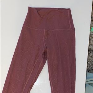 Lululemon high-rise legging. Align collection